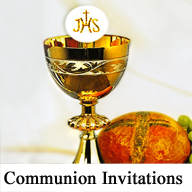 Communion Invitations 2